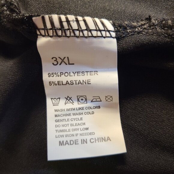 Men's-Women's Pajamas long sleeve shirt and pants 3XL Black & Pink New - Picture 6 of 11